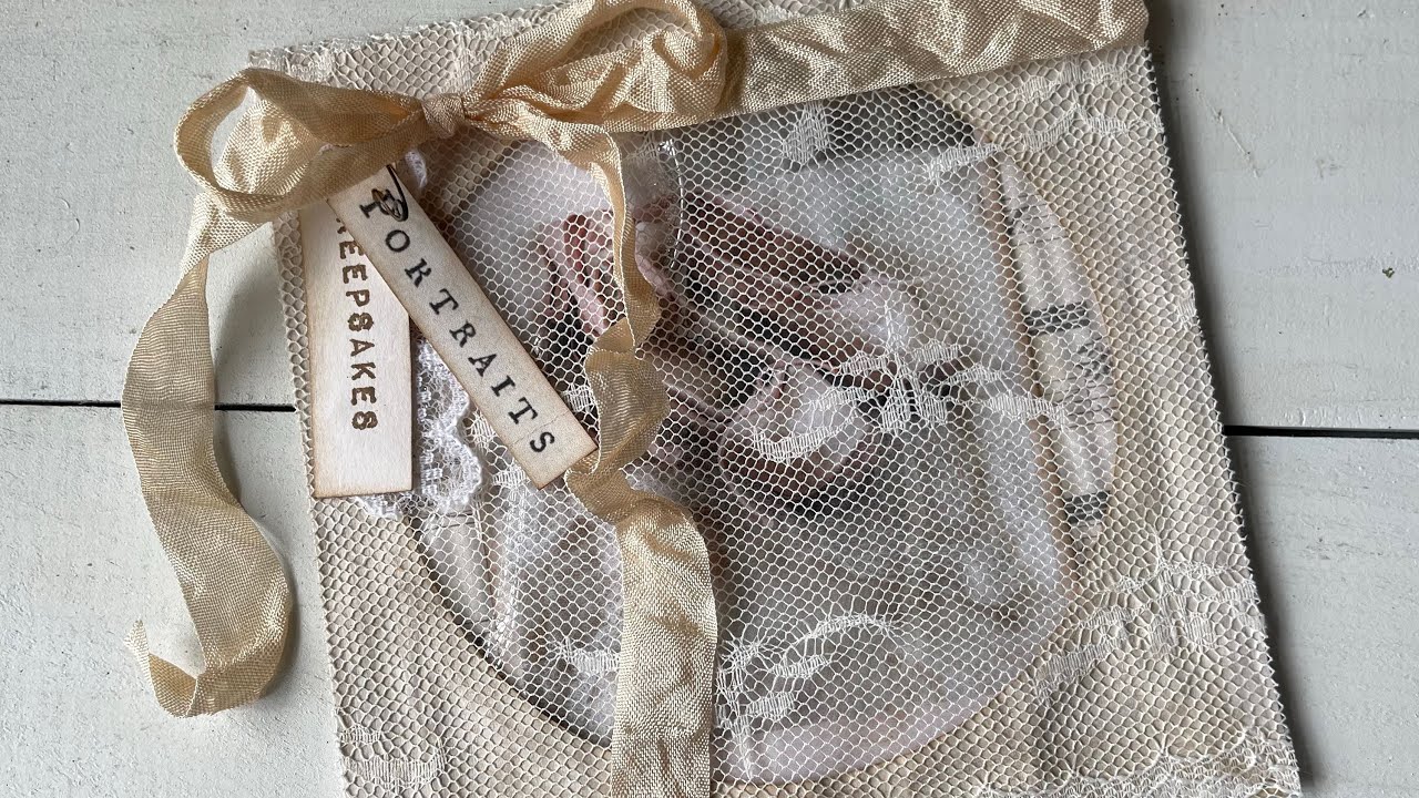 Window Envelope Ephemera Holder using a CD Envelope - For Junk Journals  #craftwithme  #junkjournal