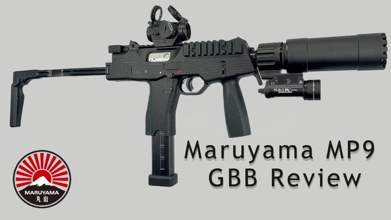 Обзор страйкбольного MP9 GBB от Maruyama — лучший страйкбольный MP9