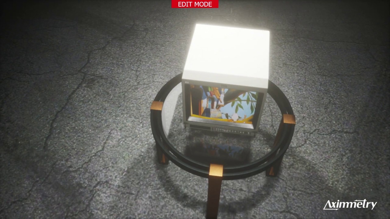 Setting Up a Virtual Screen in the Unreal Scene | Aximmetry DE Tutorial
