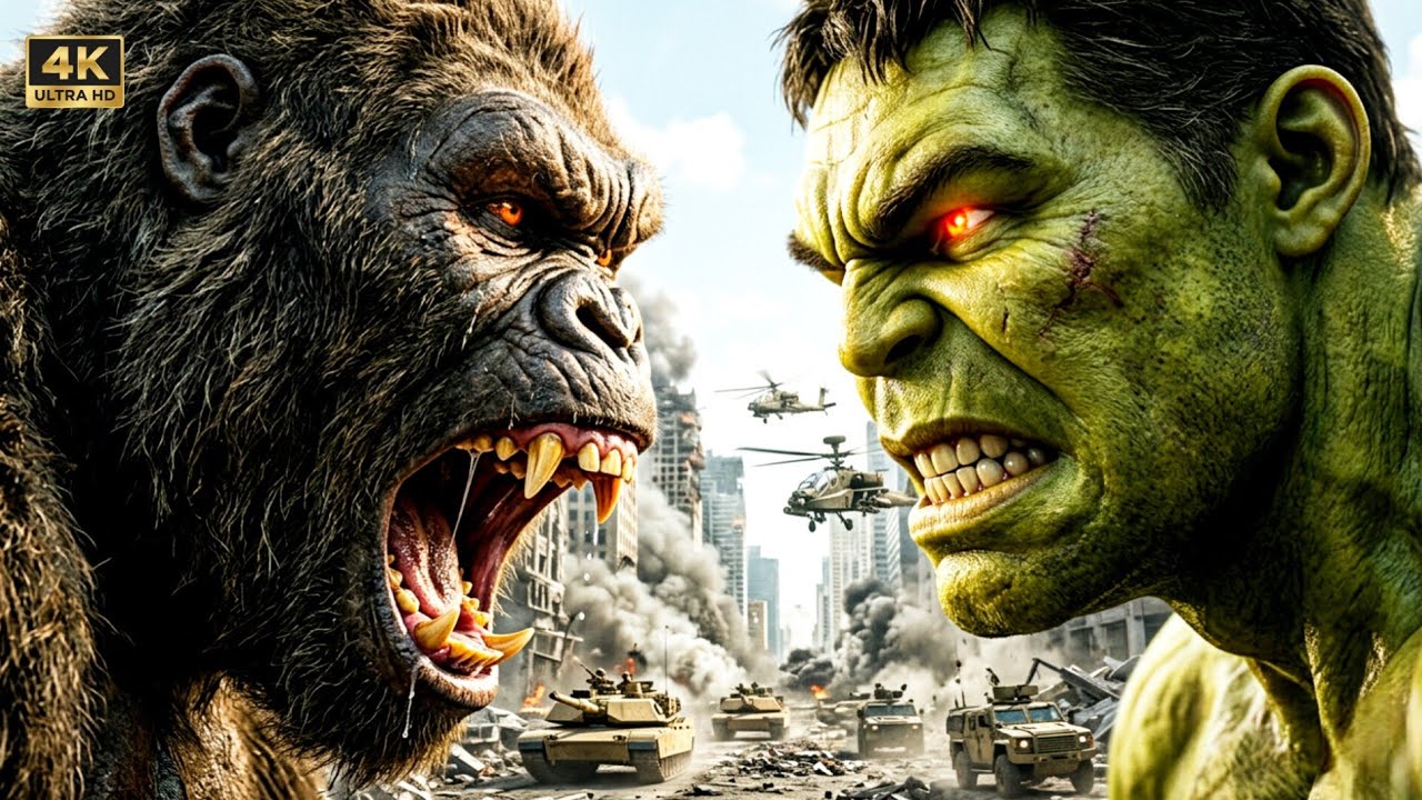 Epic Battle 2026! KONG & HULK vs. THE MiLITARY - No one Can Stop !! | City Rampage