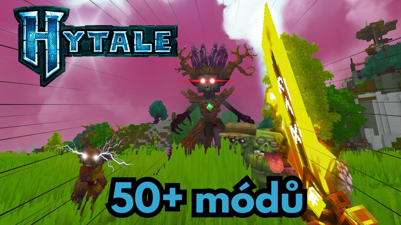 Stáhnul jsem 50+ módů do Hytale... špatný nápad!
