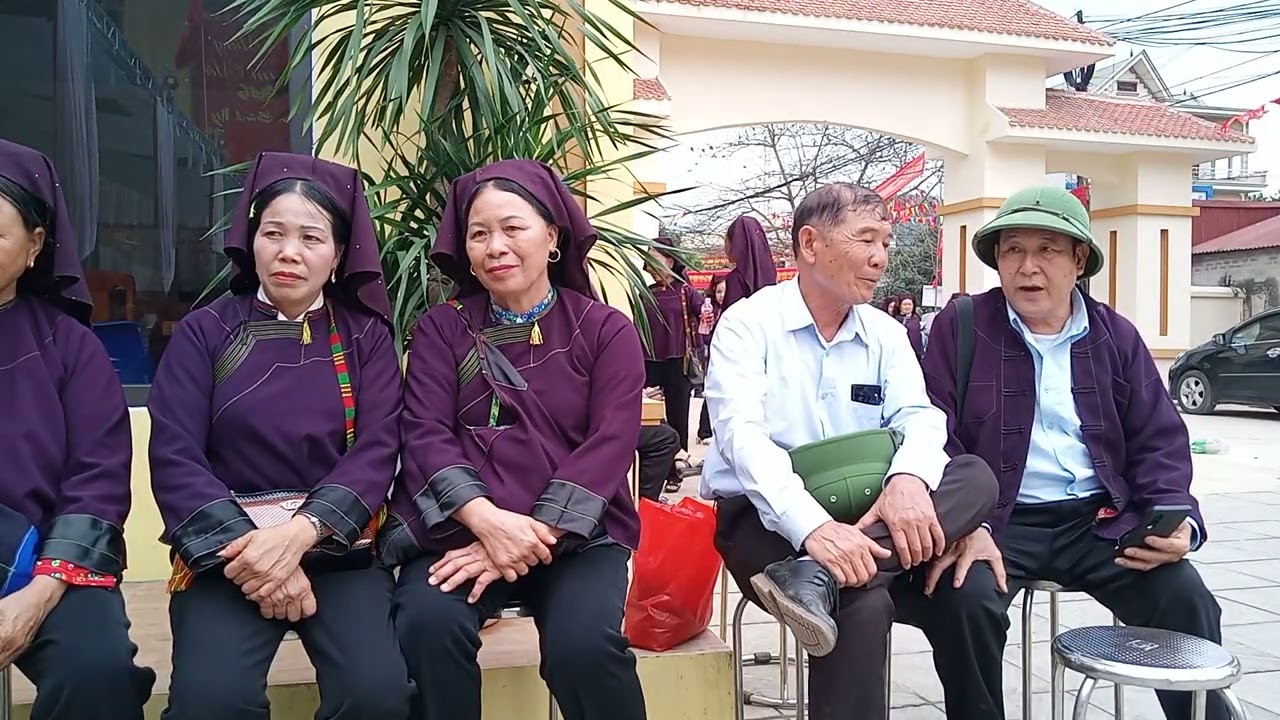 Giao lưu hát shi hội xã tân sơn tỉnh Bắc Ninh 12 tháng giêng 
