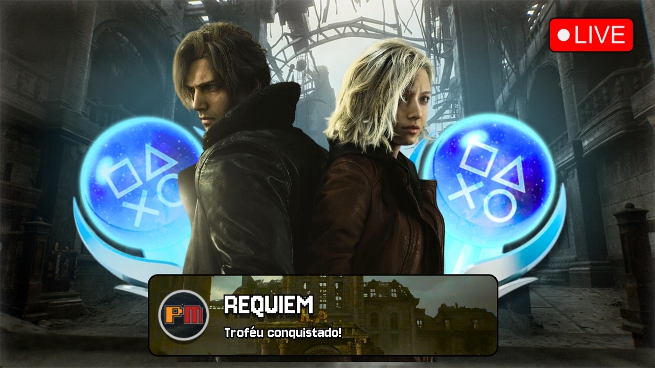 Começando a PLATINA de Resident Evil: REQUIEM!