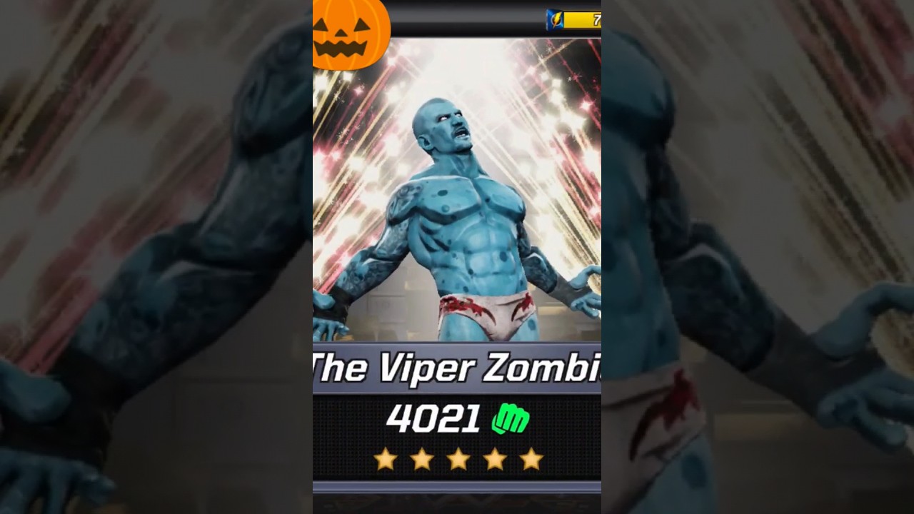 Unlocking 5 Star The Viper Zombie 🧟 #wwemayhem #wwe #shorts #randyorton #viral