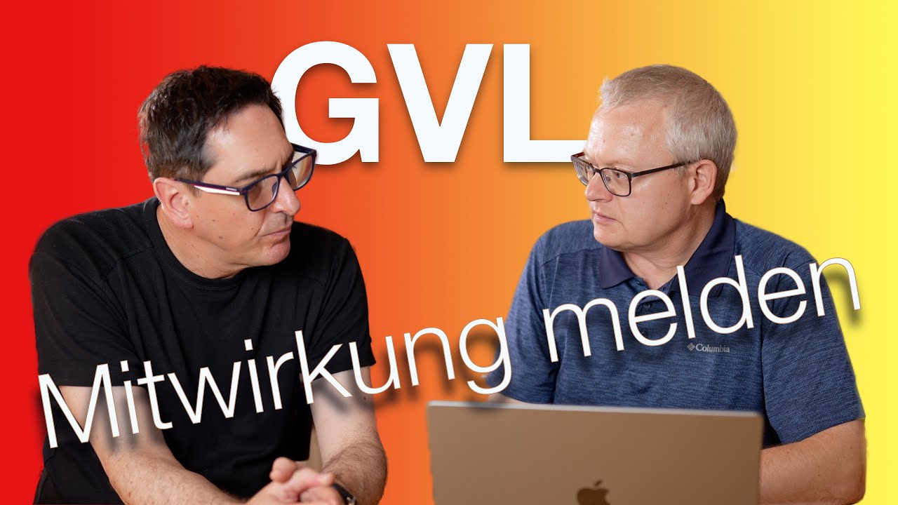 GVL&ndash;Wie suche und melde ich eine Mitwirkung