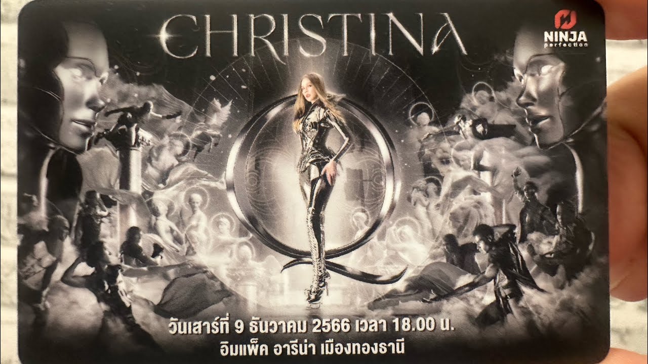 Christina Q Concert  9 ธันวาคม 2566 ความทรงจำ ประวิตศาสตร์  นาทีที่ยิ่งใหญ่ #ChristinaAguilar