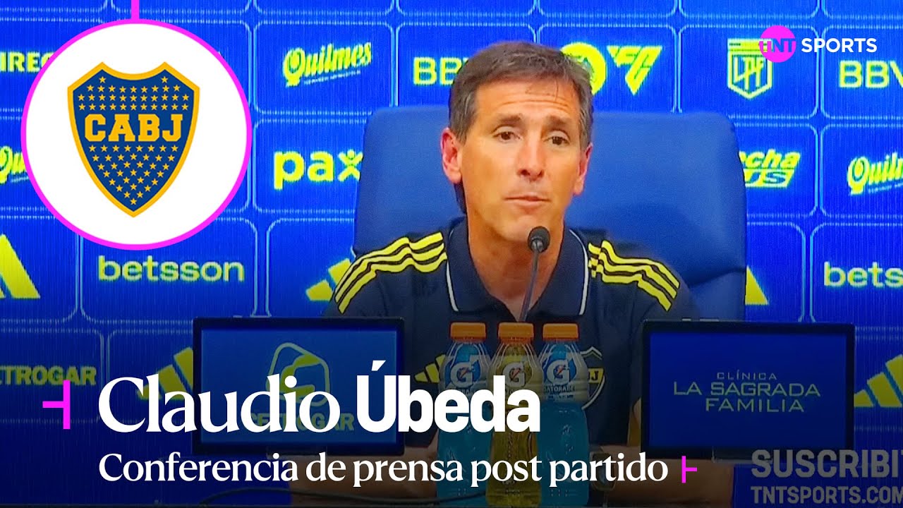 EN VIVO: Claudio &Uacute;beda habla en conferencia de prensa tras Boca vs. Belgrano