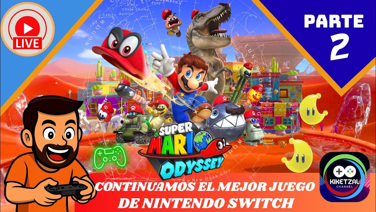 ¡Mario se derrite en el Reino de las Arenas! 😂🌞 Capítulo 2 en vivo