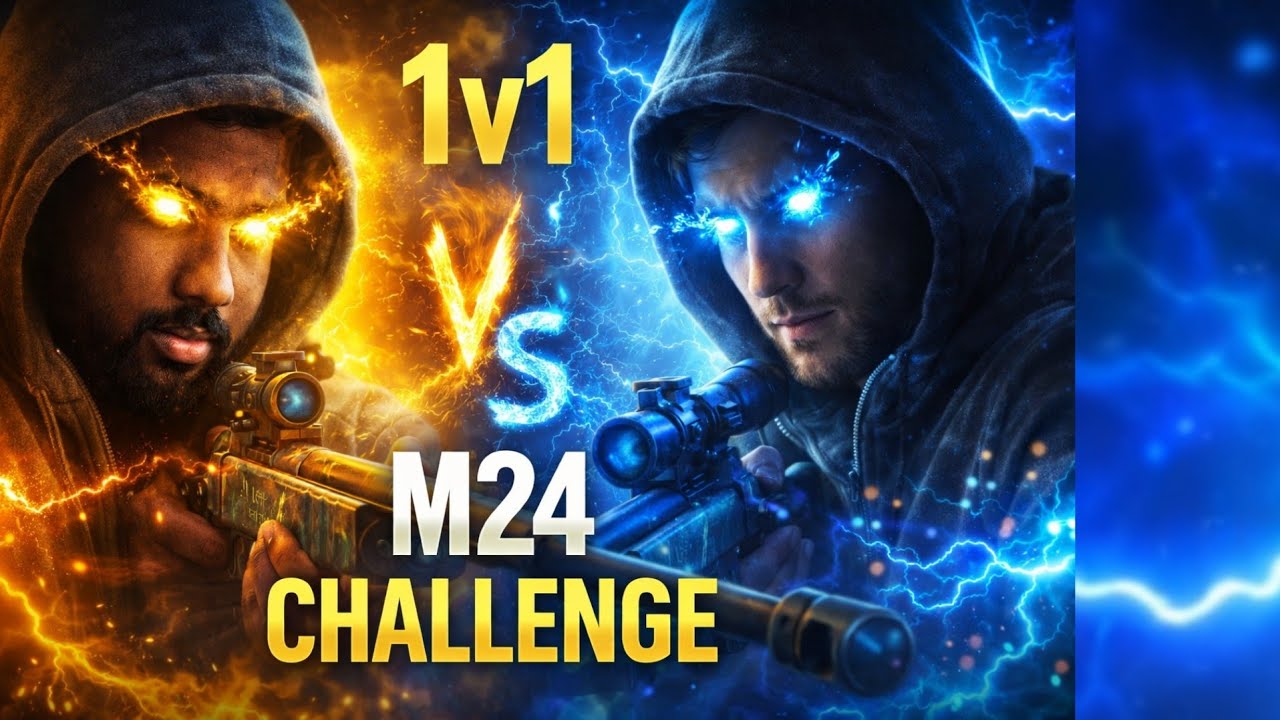 M24 1v1 – No Mercy 💀 | PUBG Mobile Live