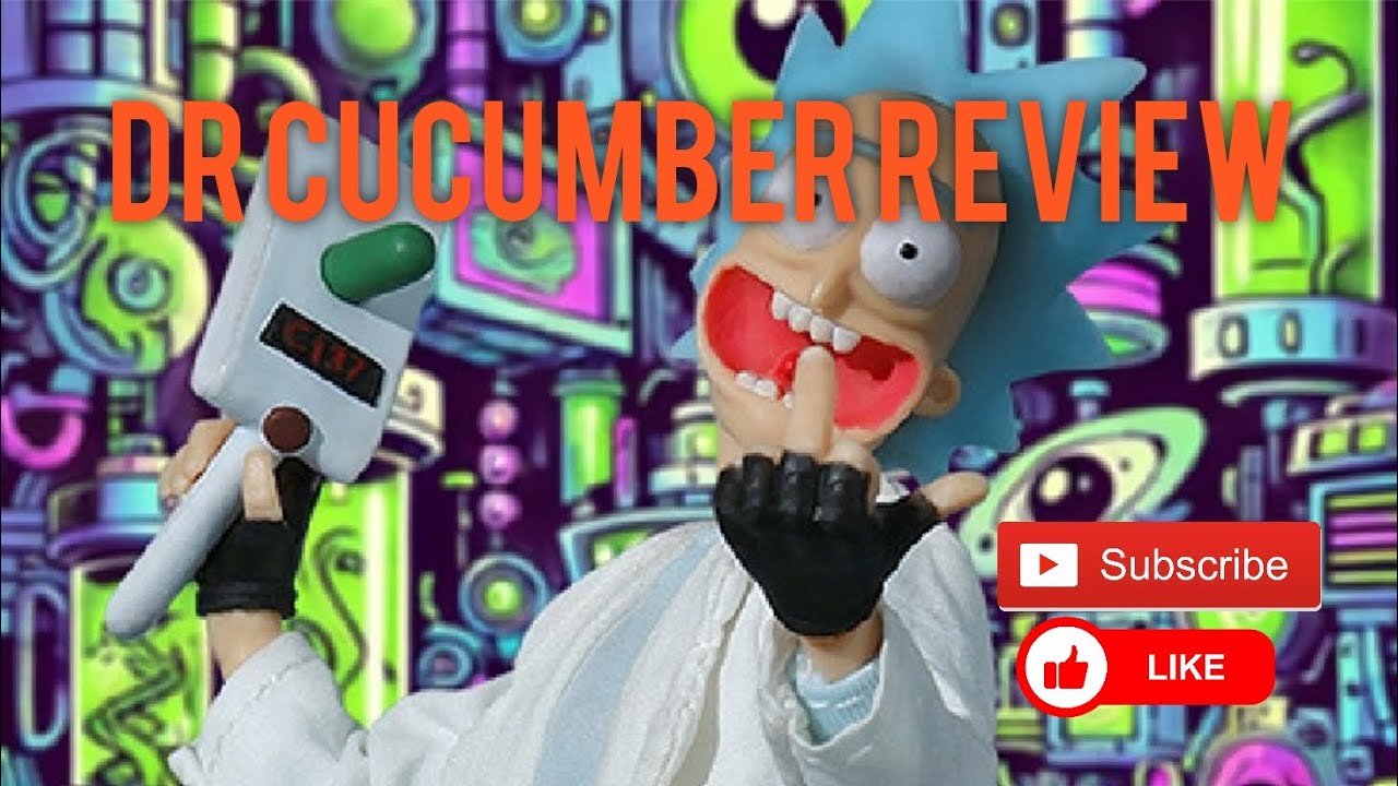 Ali Express Joy Man Toy Dr Cucumber aka Rick Sanchez figure review