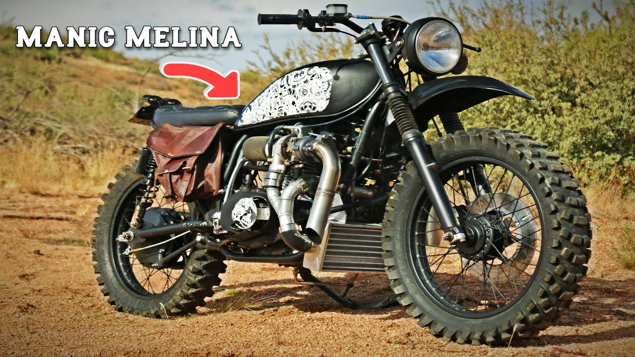 Building a Twin Turbo, Fuel Injected Scrambler - Satisfying Workshop Timelapse