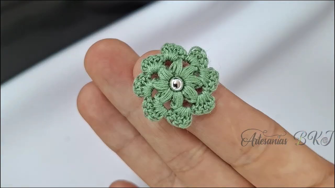 Hoy haremos este diseño de ARETES A CROCHET EN UNA SOLA VUELTA / TUTORIAL crochet earrings