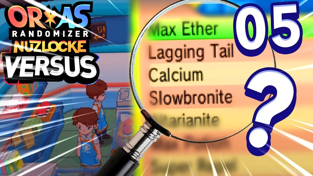 ARE THEY ALLOWED TO SELL THESE?! (POKEMON ORAS RANDOMIZER NUZLOCKE VERSUS #05)