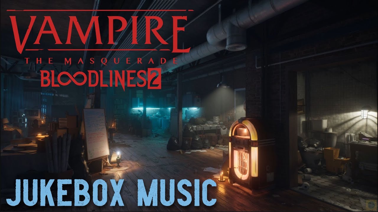 VTM: Bloodlines 2 - The apartment. Relaxing music from the jukebox