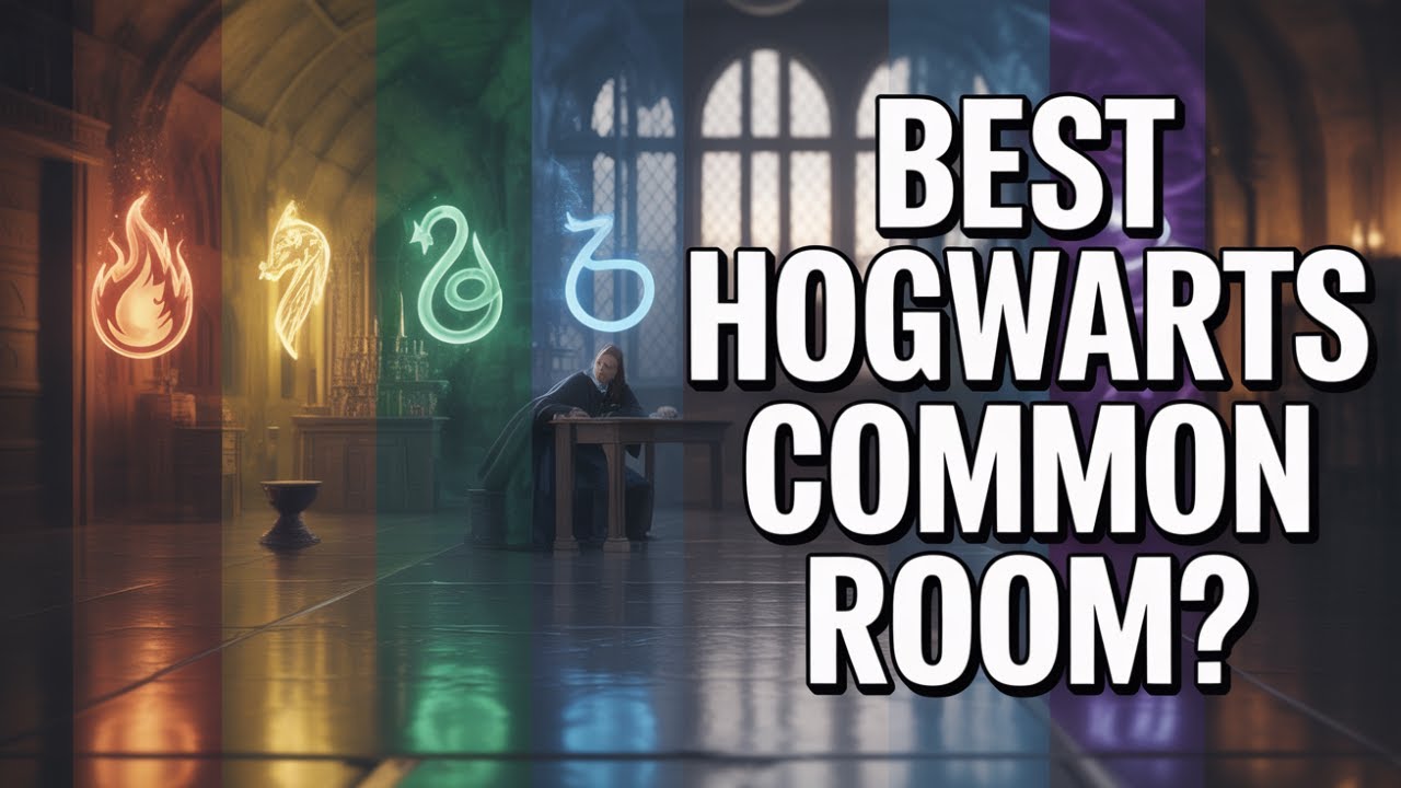 Ranking EVERY Hogwarts Common Room by Vibe - You Won't Believe #1!