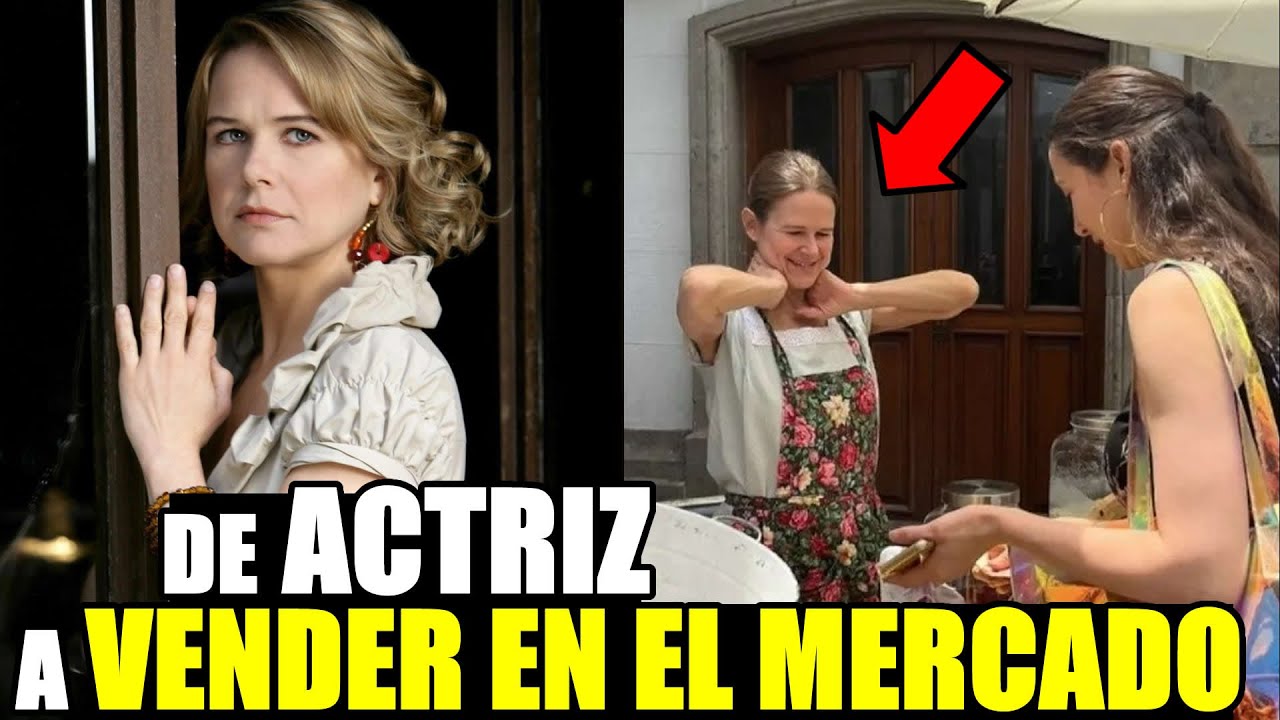 Nailea Norvind: De villana de telenovelas a vendedora en un mercado al paso