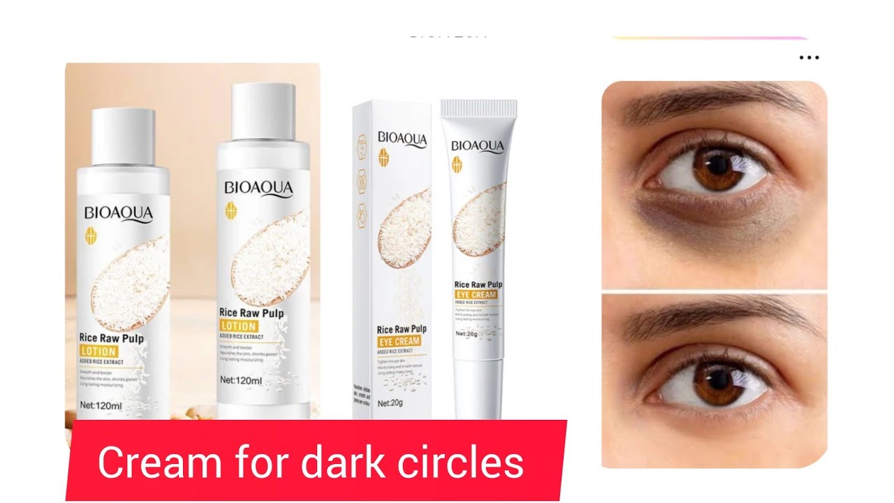  How to use Bioaqua eye cream/ Bioaqua products benefits/ Best cream for dark circles 