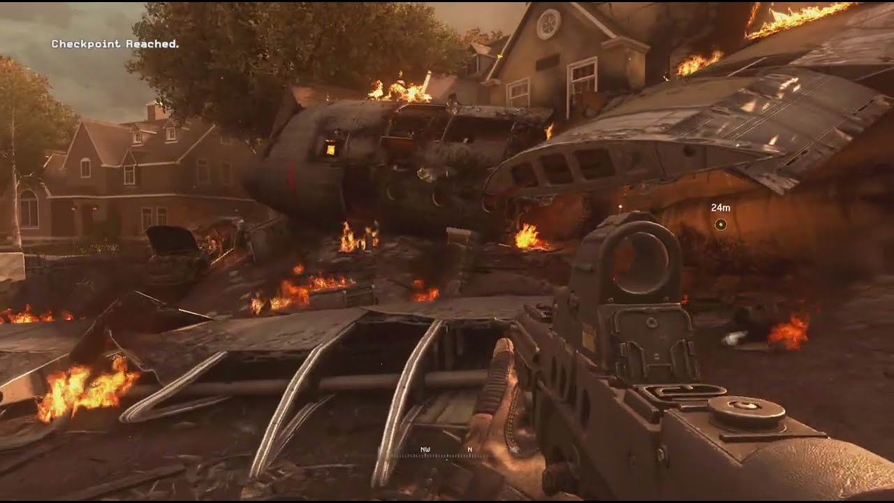 SUBURB INVASION in Call of Duty: Modern Warfare 2 Campaign Remastered