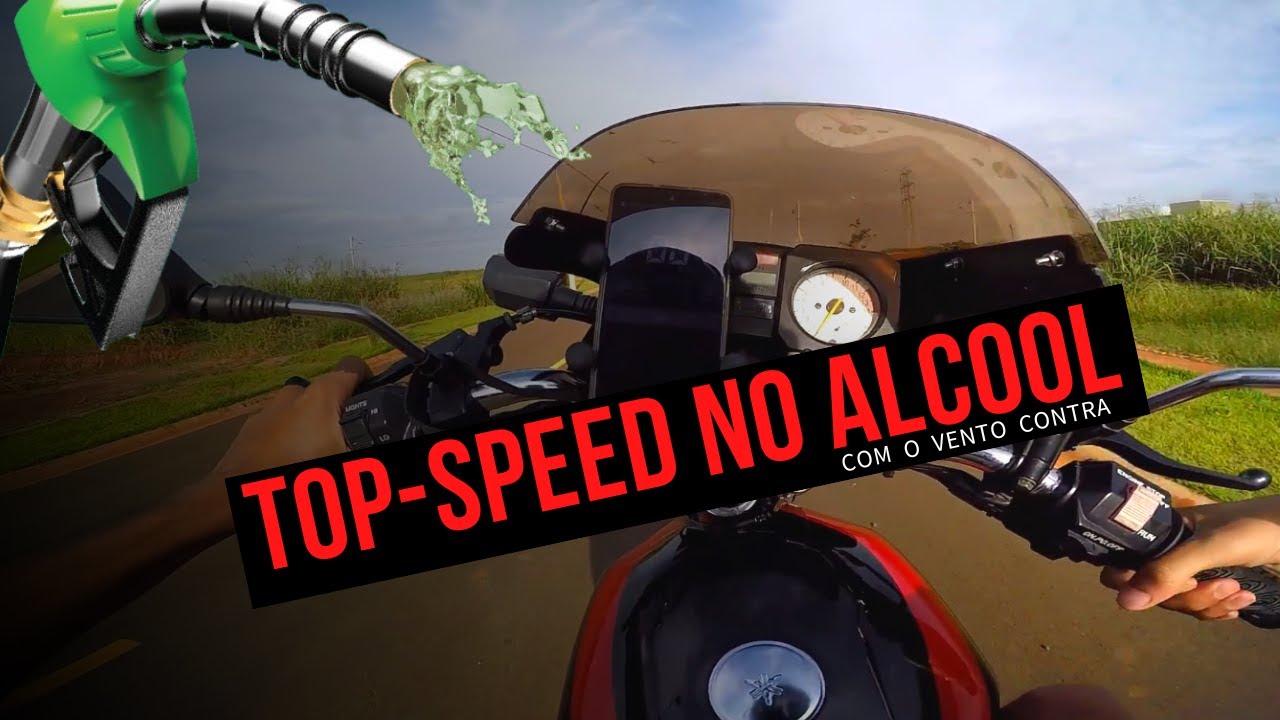 Fui abastecer a RD135z no alcool e na volta já dei um topspeed, 2tempos é top de mais