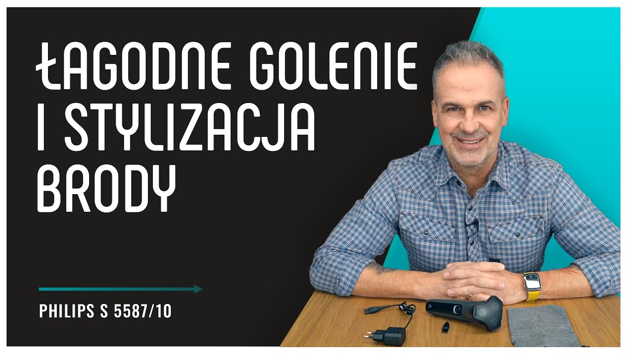 Recenzja Golarki Philips Seria 5000 S5587/10 - perfekcyjne golenie na mokro i na sucho