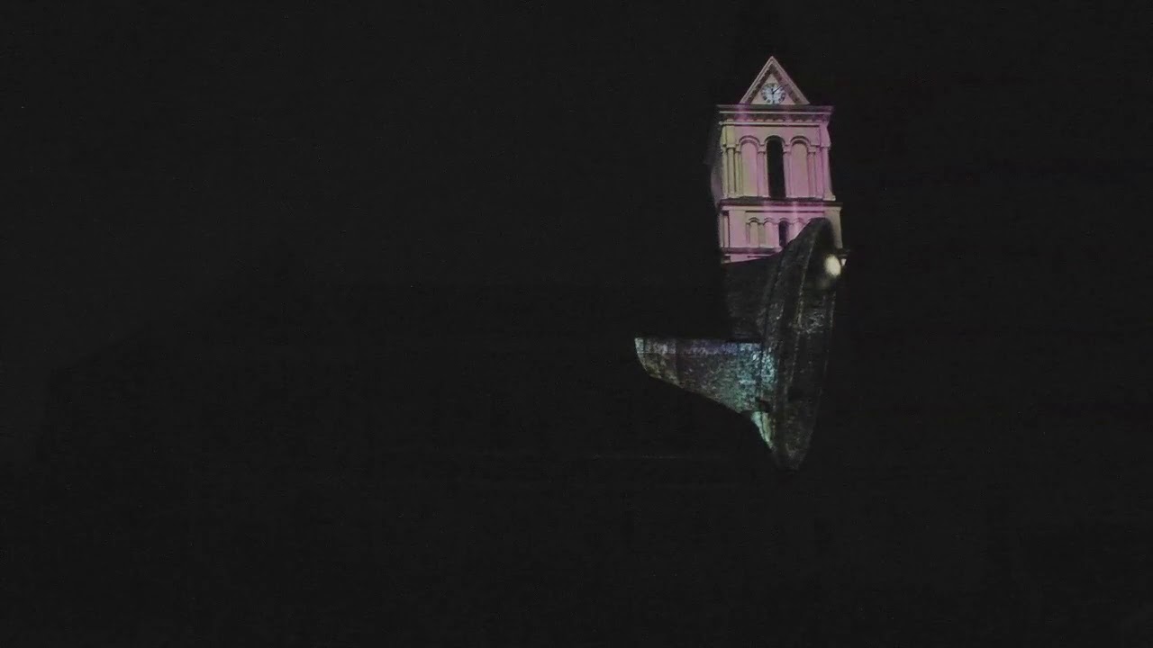 Video mapping 750 let obce Mikulovice