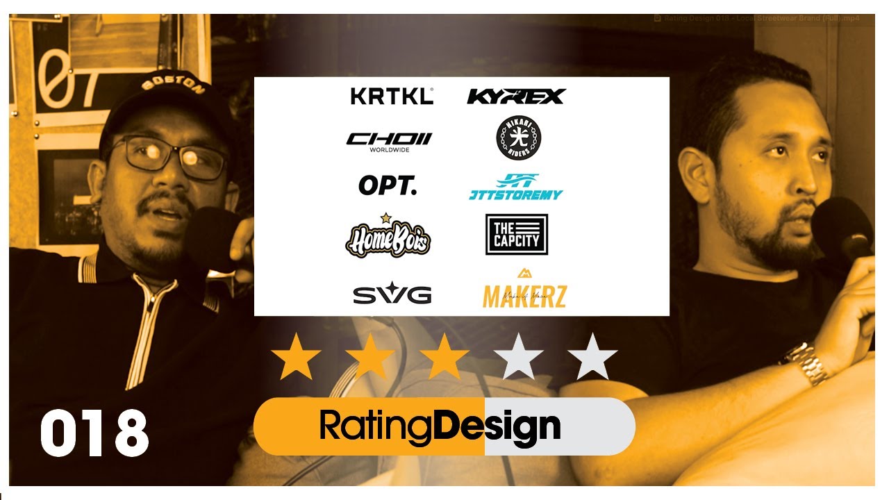 Adakah Branding Streetwear Malaysia boleh Compete dengan International Level? | Rating Design