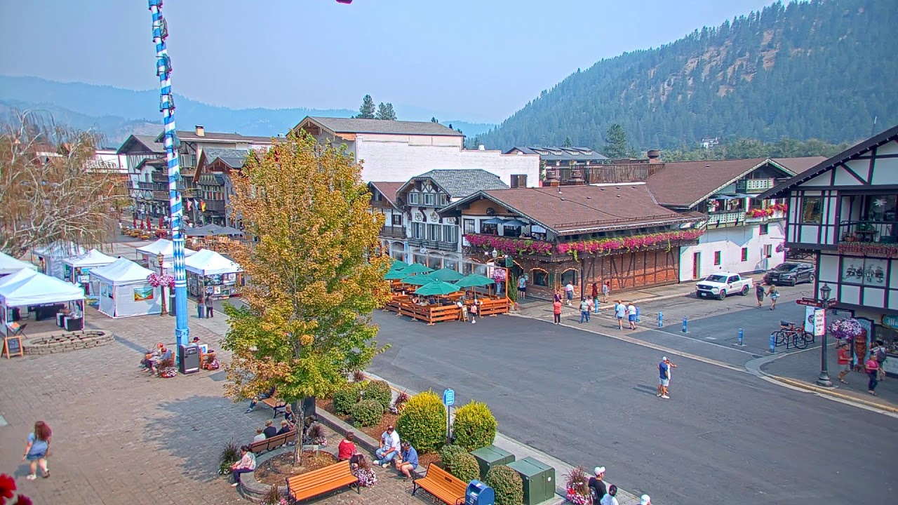 Leavenworth Washington Live Webcam from The Rhein Haus