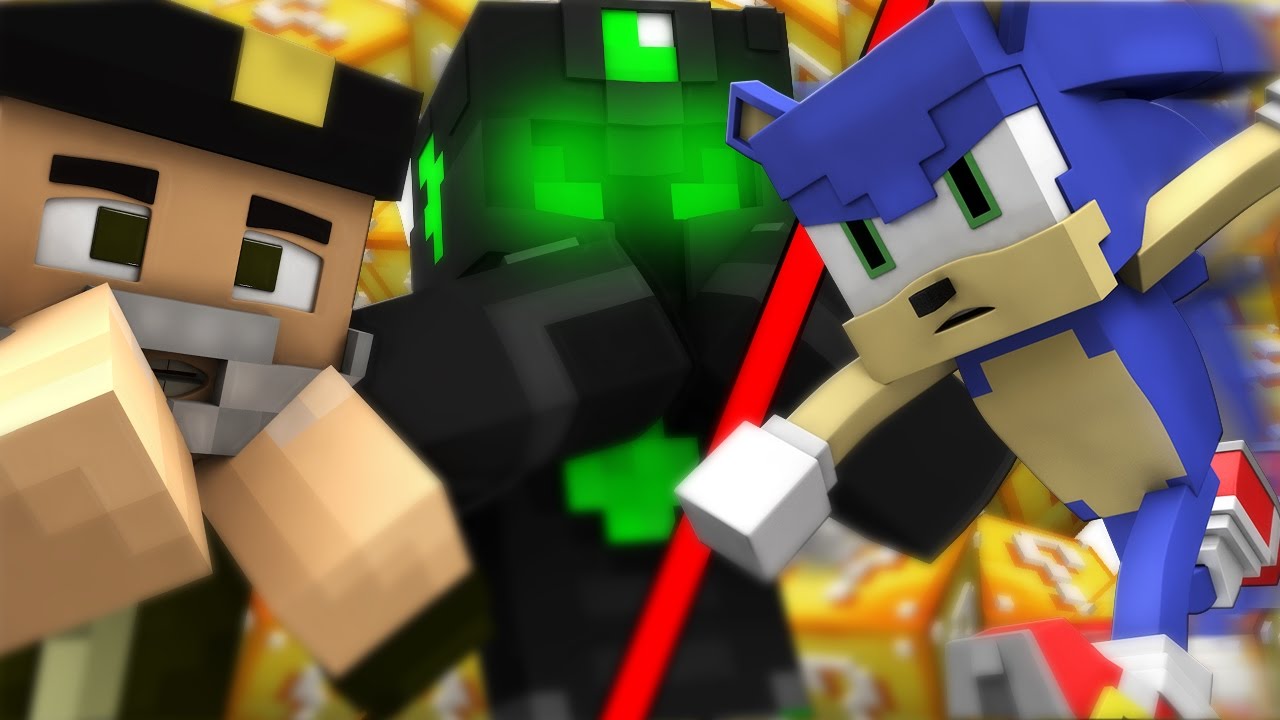 EL MAPA DE SONIC! | Willyrex vs sTaXx - Carrera épica Lucky Blocks