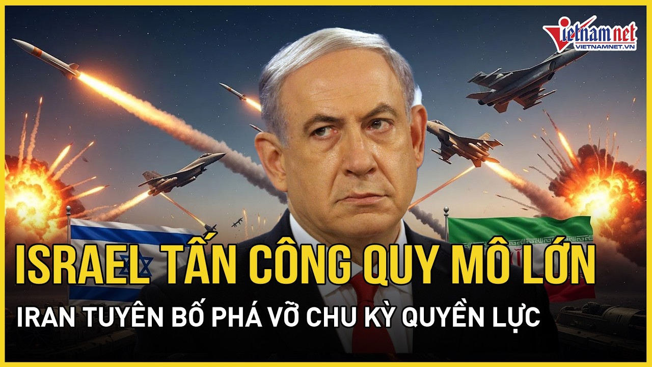 Căng: Israel tấn công dữ dội quy mô lớn cả Tehran và Beirut,Iran tuyên bố sẽ phá vỡ chu kỳ quyền lực