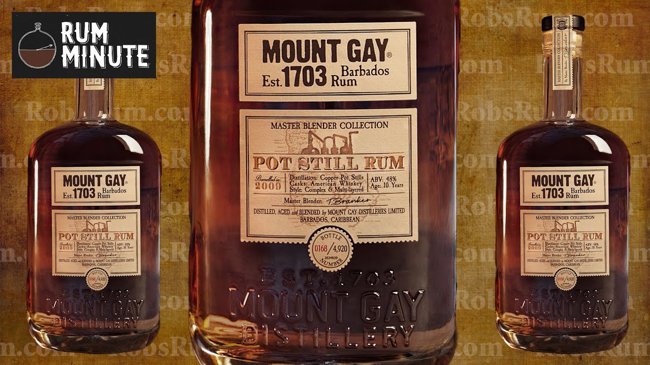 Mount Gay Master Blender Collection Pot Still Rum