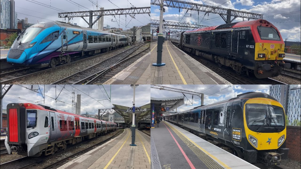 Trains At Manchester Piccadilly