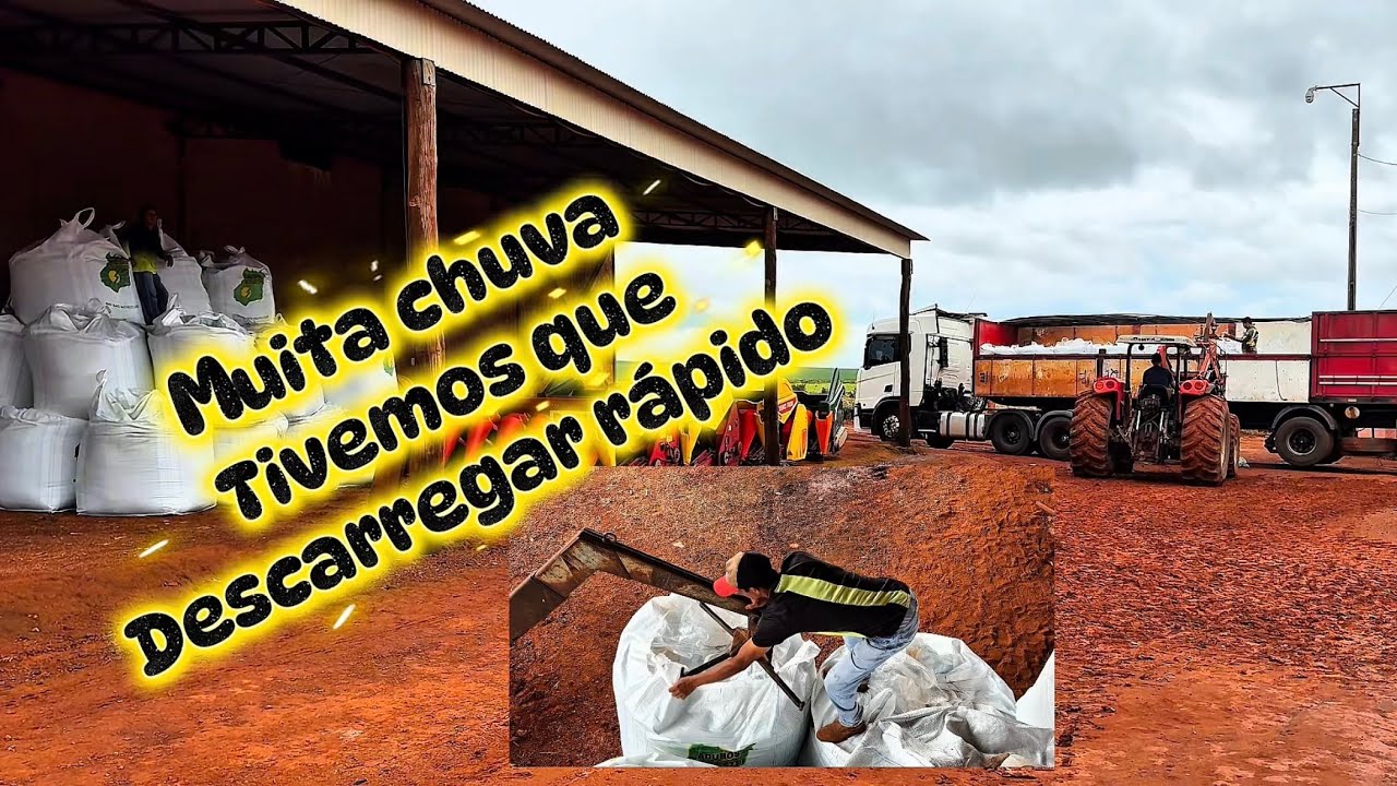 Mesmo com chuva os trabalhos na roça continua 