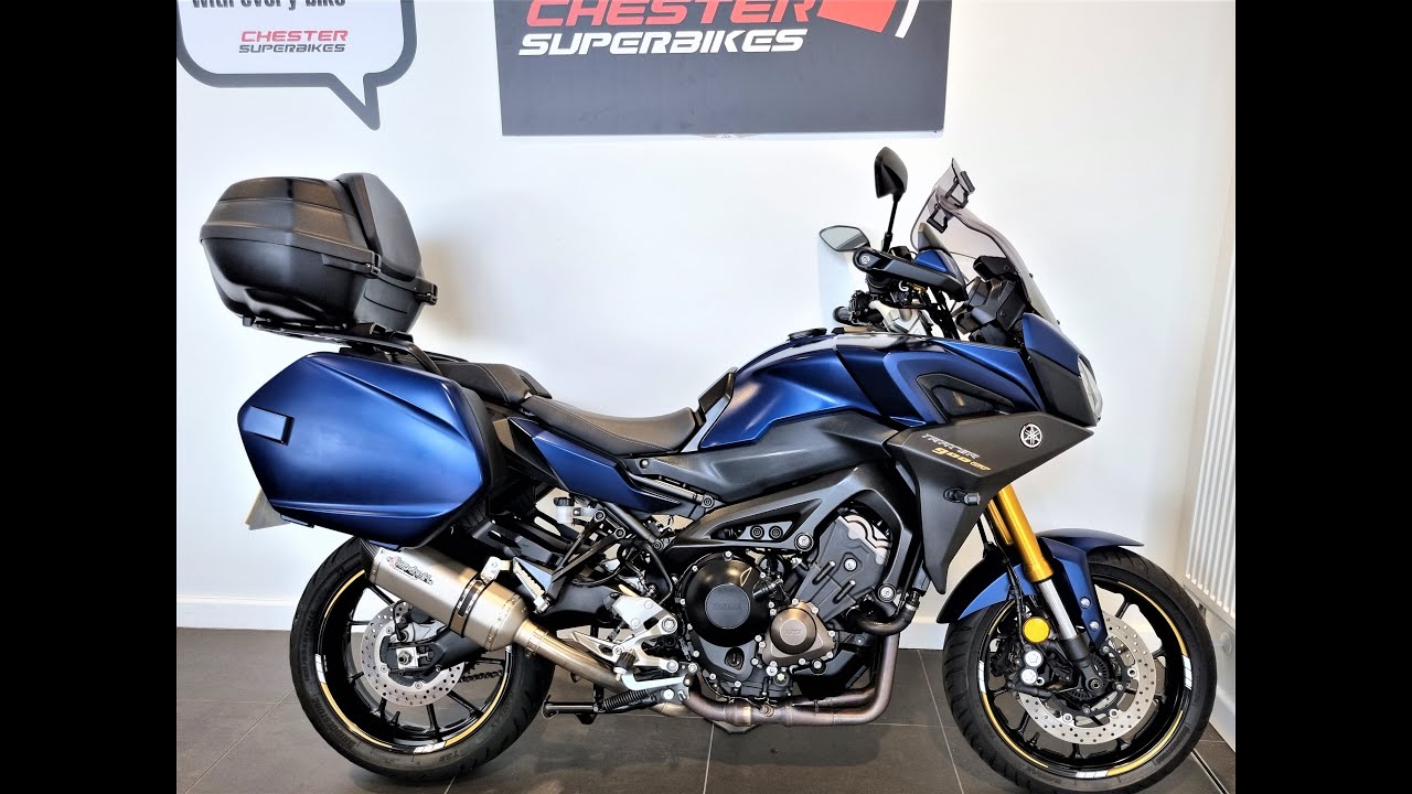 2019 Yamaha MT09 Tracer 900 GT walkaround presentation.