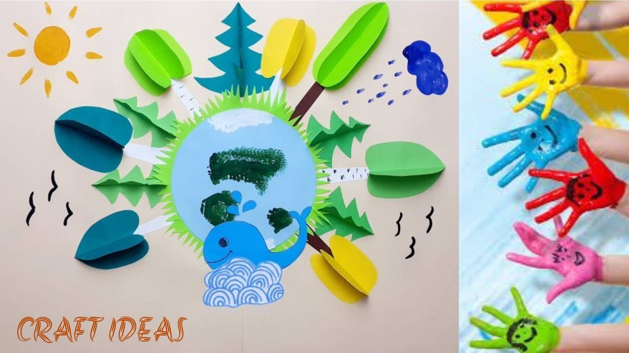 Об'ємна аплікація. День Землі. Екологія / Earth Day