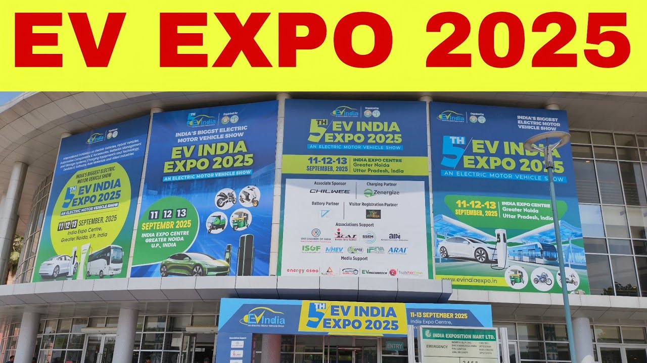 EV INDIA EXPO 2025 ELECTRIC SCOOTER MOTORCYCLE