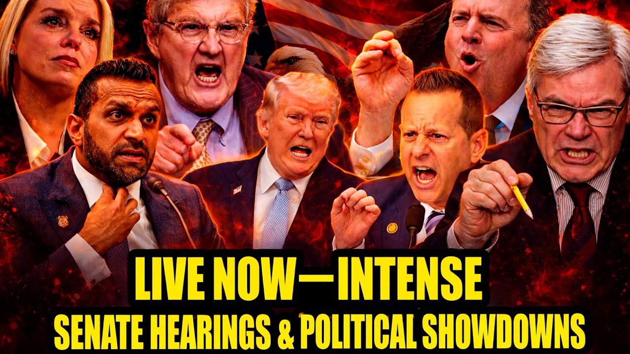 LIVE NOW &mdash; Intense Senate Hearings & Political Showdowns