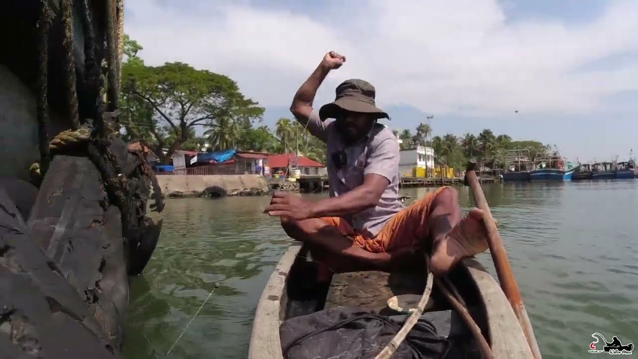 WATERMAN / mangrove jack fishing ( ചെമ്പല്ലി )