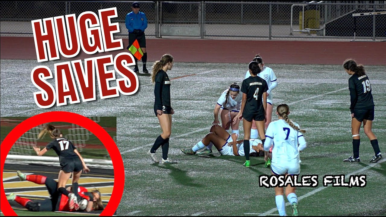 Fastest Goal Scored *Knee Injury* Mission Bay vs Santana Girls Soccer