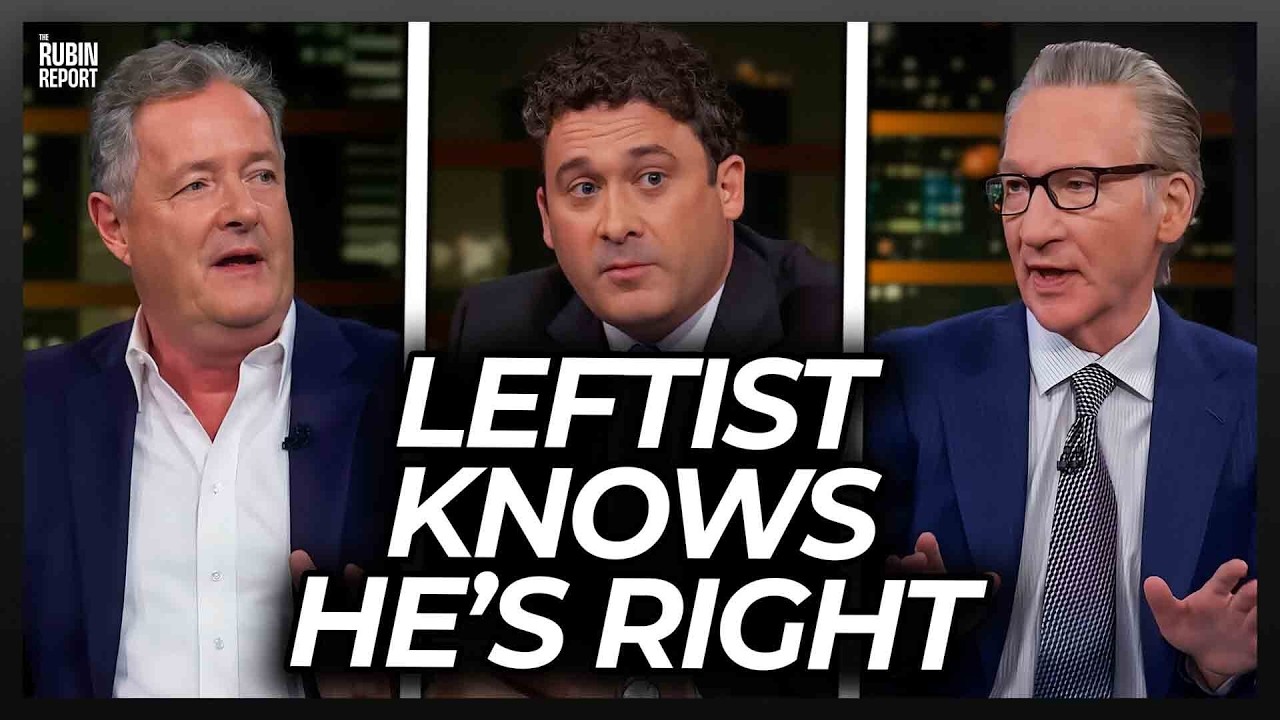 Watch Leftist’s Defeated Face When Piers Morgan & Bill Maher Prove He’s Wrong
