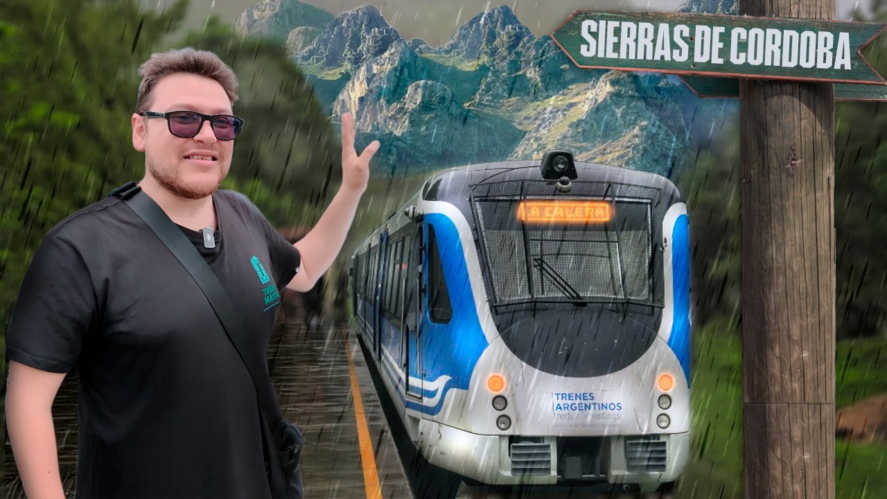 ¿El TREN más HERMOSO de ARGENTINA? | Tren de las SIerras de Córdoba