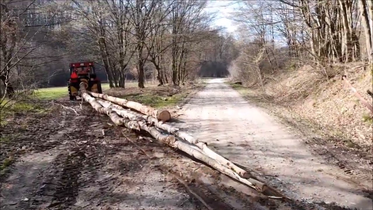 Ťažba Zetorom 6945