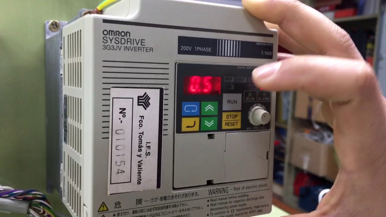 Variador omron sysdrive 3G3JV