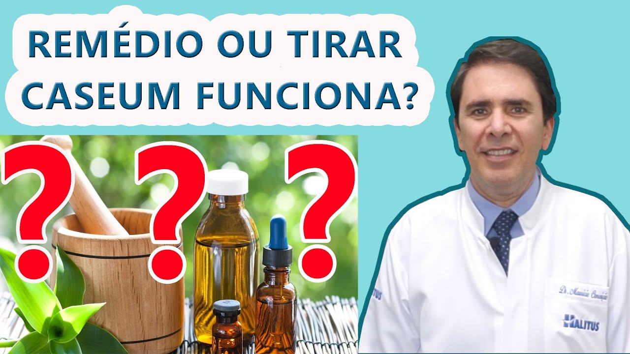Remedio para caseum e riscos de tirar os caseos amigdalianos