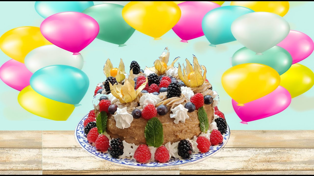 🎂Tarta Primer Cumpleaños de mi bebé (BLW) SIN AZÚCAR ➡️ *Receta Saludable 😋😋😋
