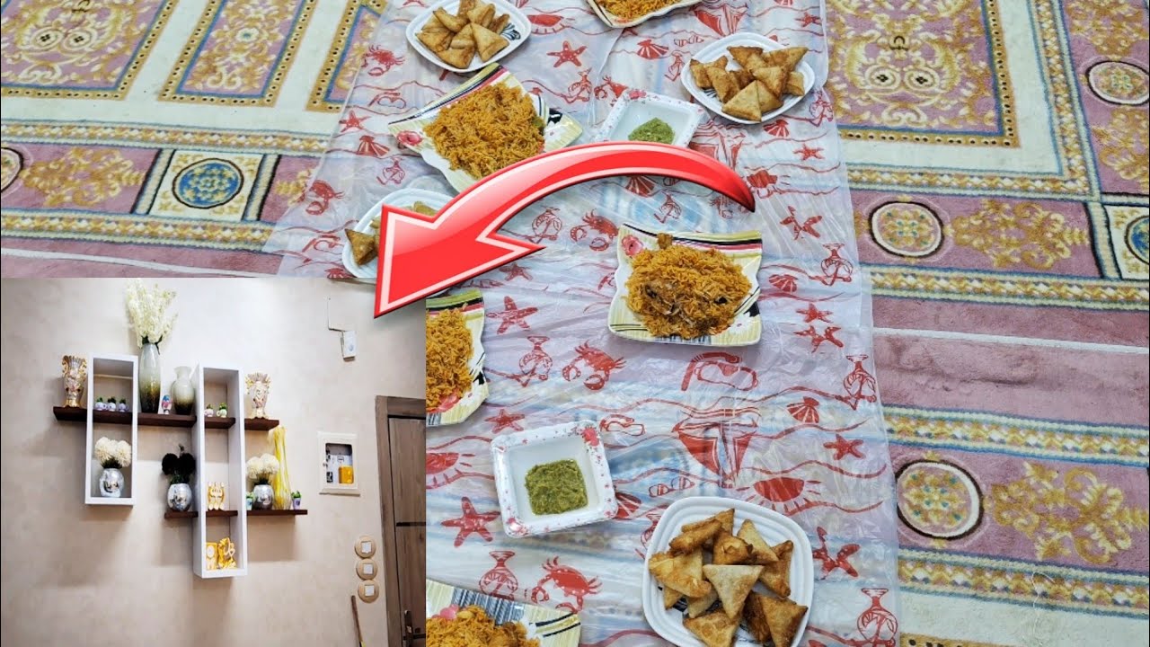 فطور خامس يوم رمضان اخويه مو عاجبه الأكل 😏😭حديقة امي الجديده🌿⚘️
