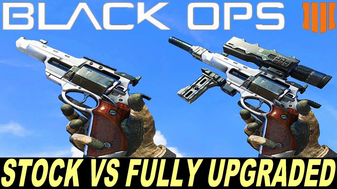 Call Of Duty: Black Ops 4 - ALL WEAPONS - Stock vs Fully Upgraded