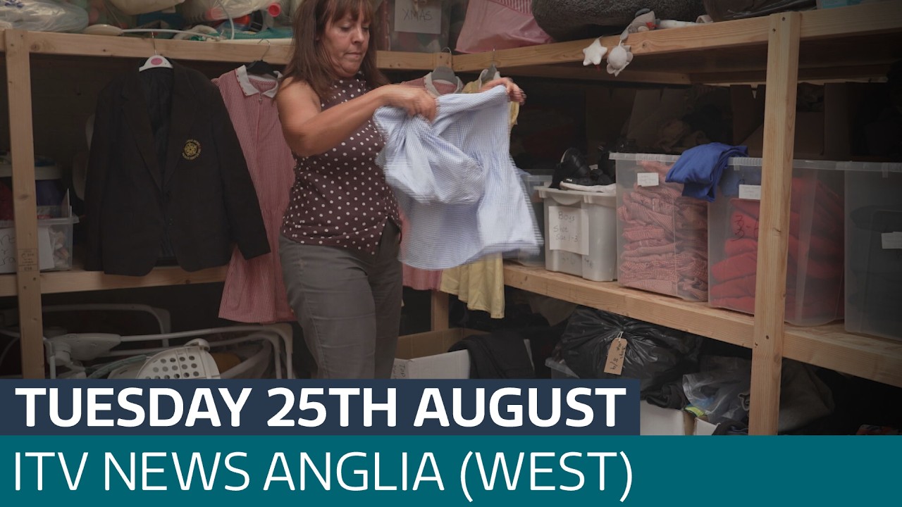 Choosing between feeding the family or paying for school uniform | ITV News Anglia (West)