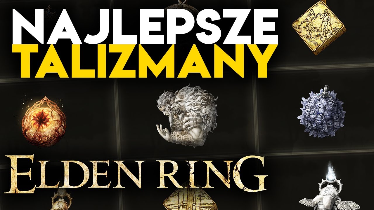 Elden Ring - 6 NAJLEPSZYCH ukrytych talizmanów, których nie chcesz przegapić! (Best Talismans) | PL