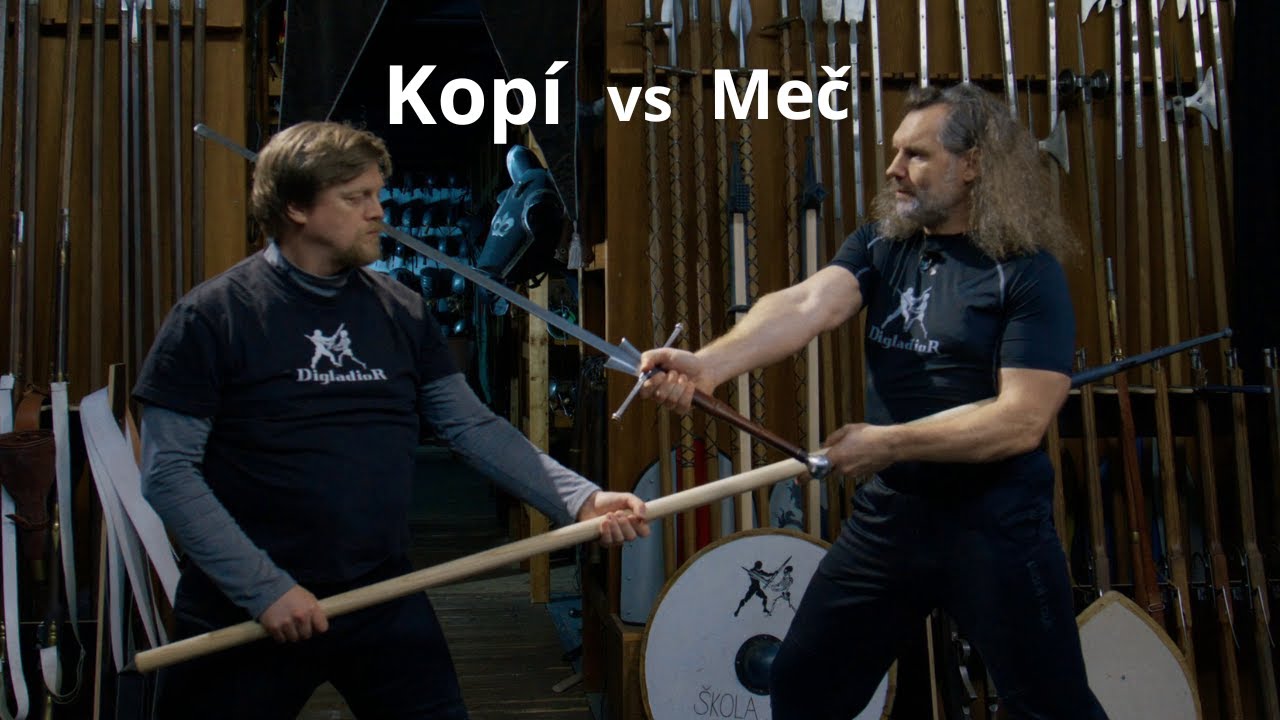 Kopí vs Meč - středověká technika boje podle Hanse Talhoffera