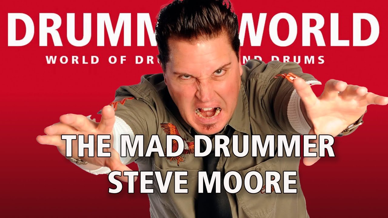 The Mad Drum Artist Steve Moore: CREAM - #stevemoore #drummerworld